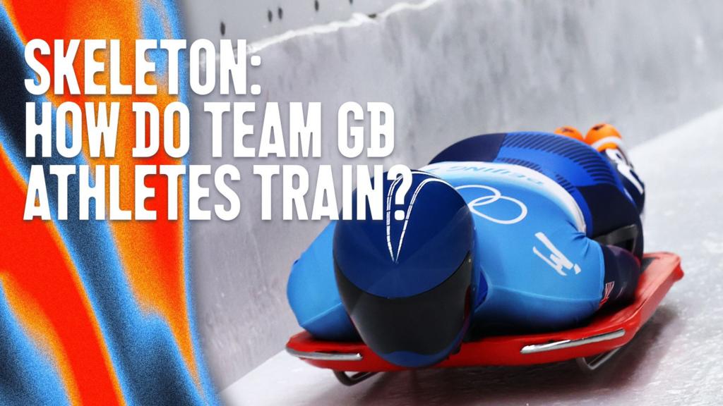 Watch: How do GB athletes train for skeleton?
