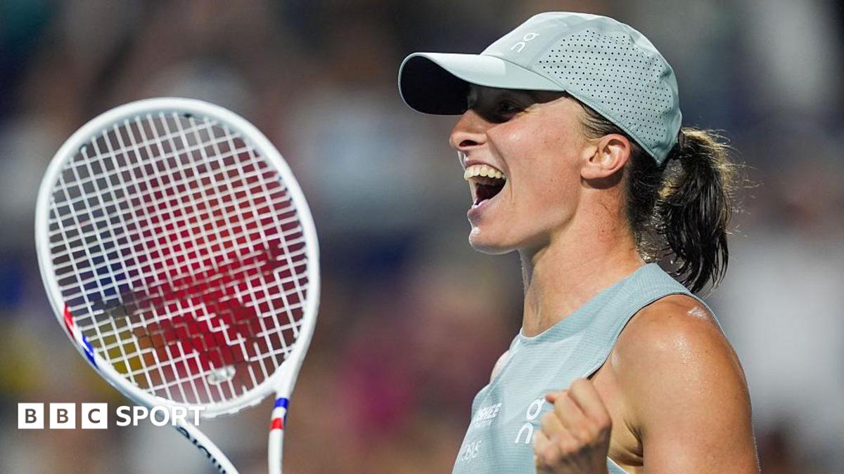 Swiatek into first final of her 'toughest season'